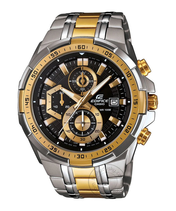 EdiFice 539 Two-Tone Black Dial