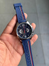 Tom-y silicon blue Battery Operated watch