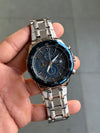 EdiFice 539 Silver Blue