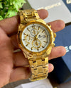 EdiFice 539 Gold White Dial