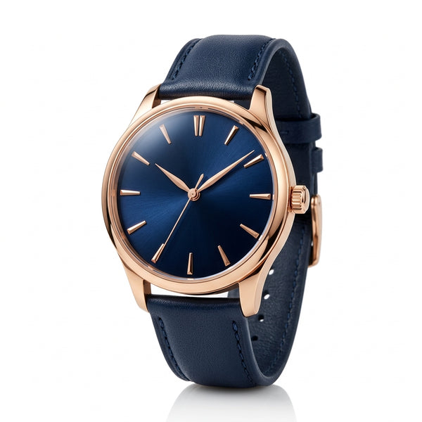HOB Horizon Dress Watch - Rose Gold