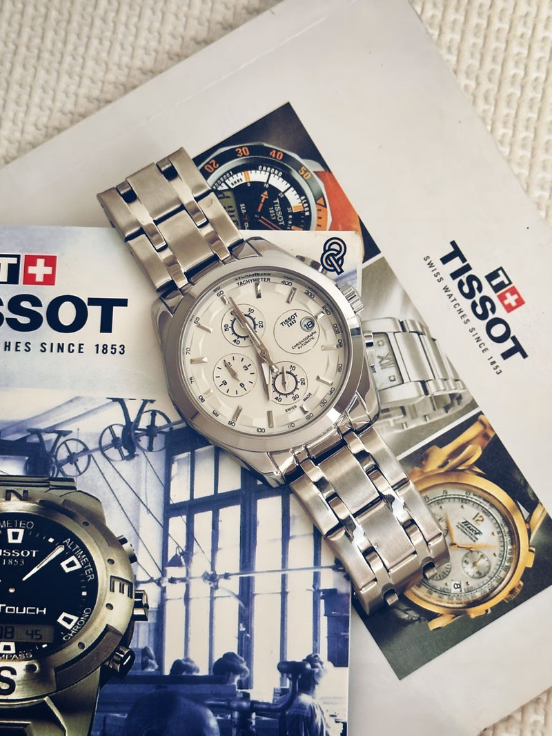 Tissot 1853 Silver White Dial (Metal)