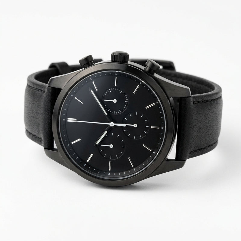 HOB Heritage Chronograph - Midnight Black