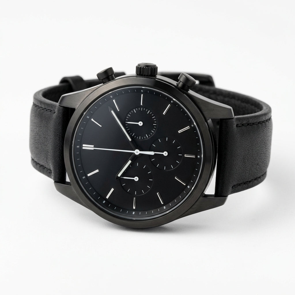 HOB Heritage Chronograph - Midnight Black
